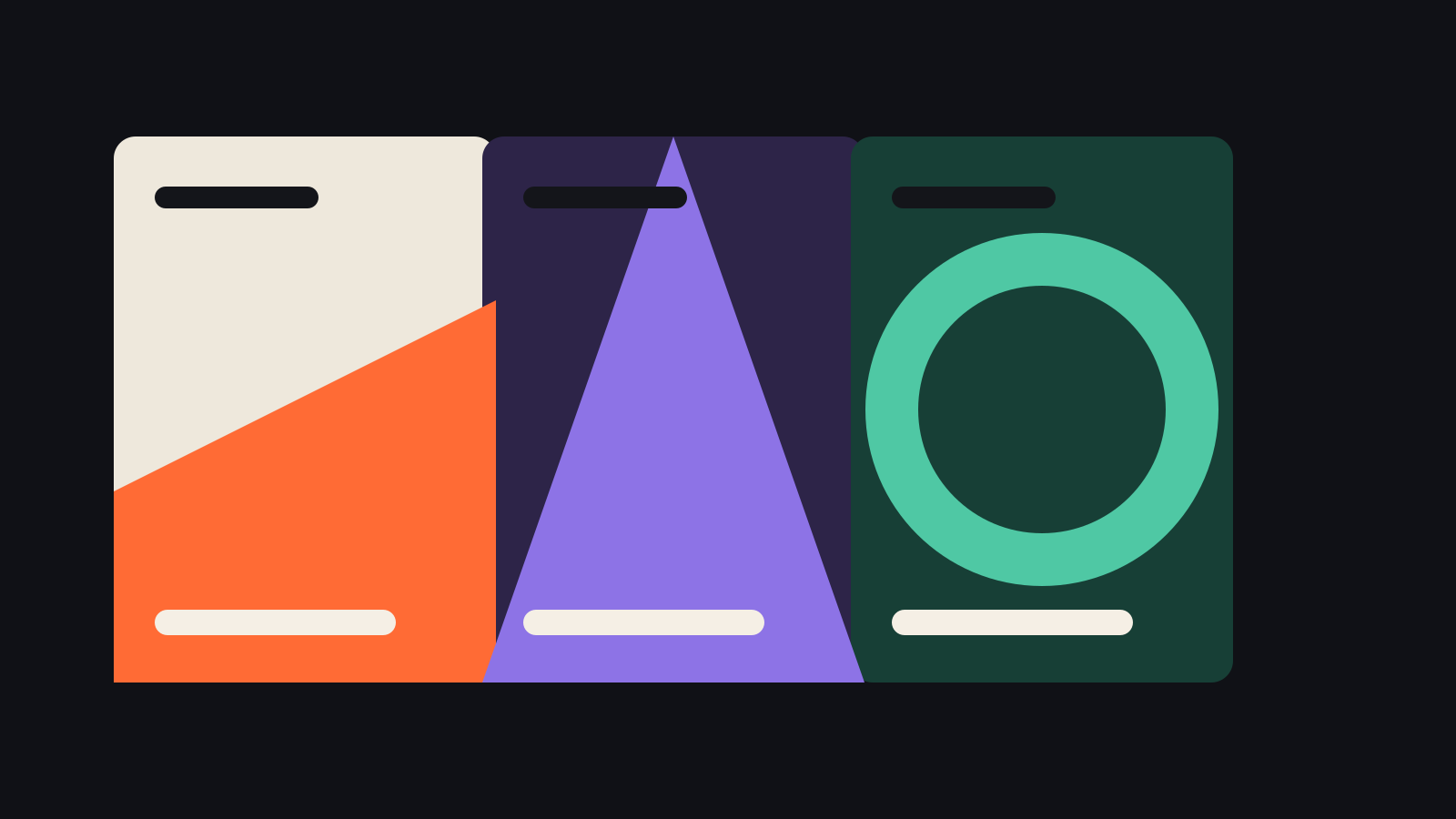 Abstract personalized video variants