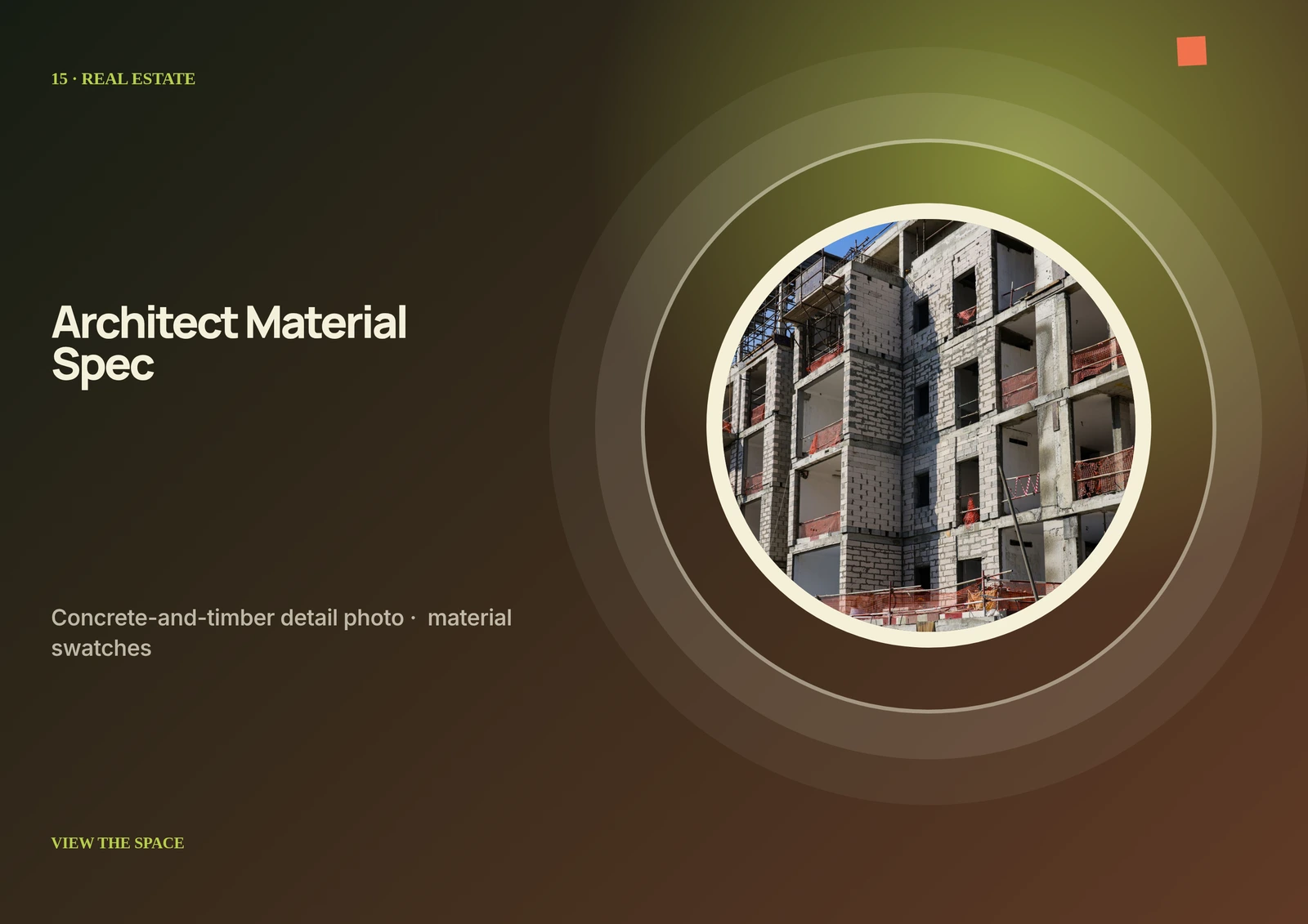 Architect Material Spec visual preview