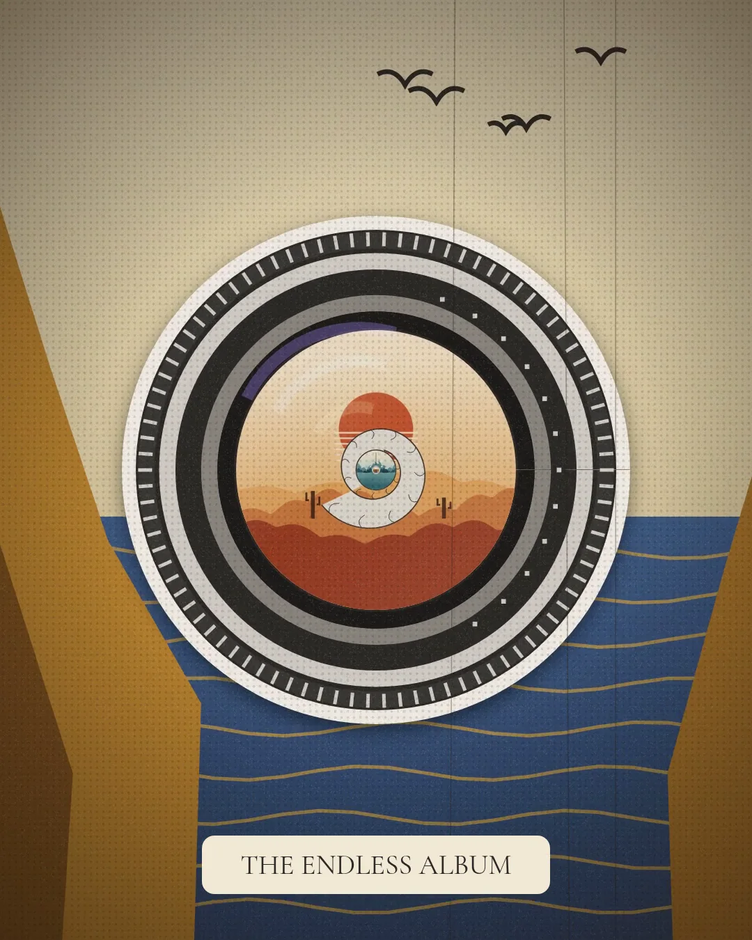 The Endless Album · Vintage Infinite Zoom video poster