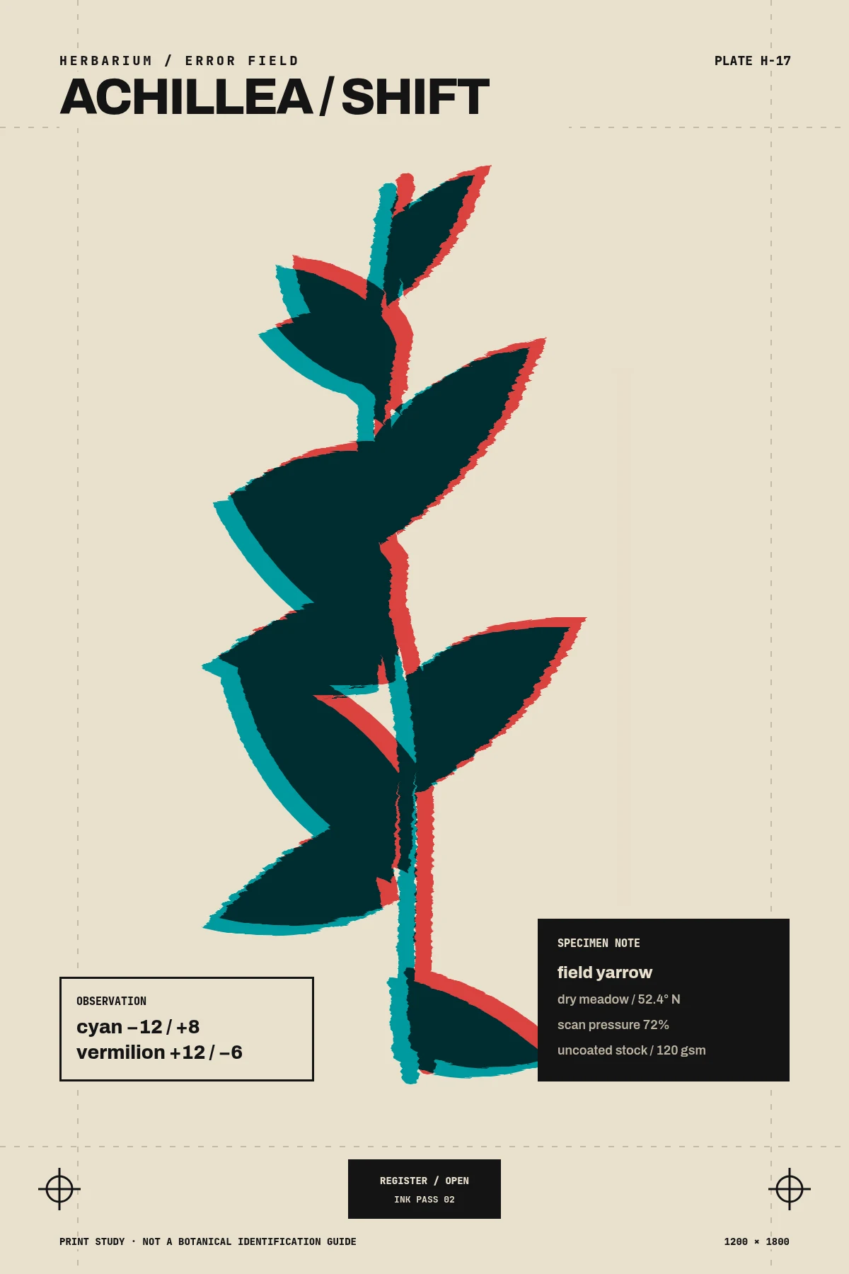 Herbarium error print