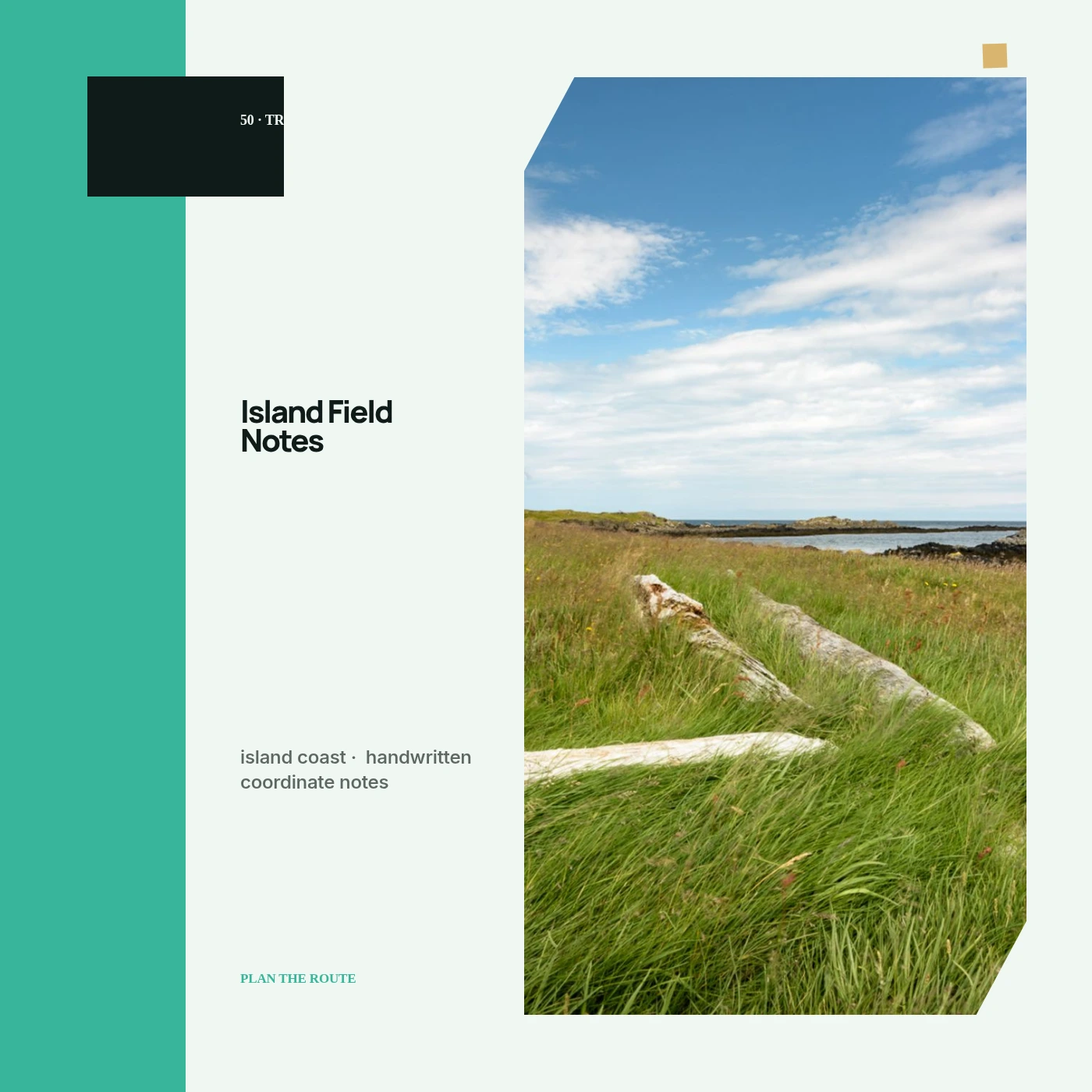 Island Field Notes visual preview