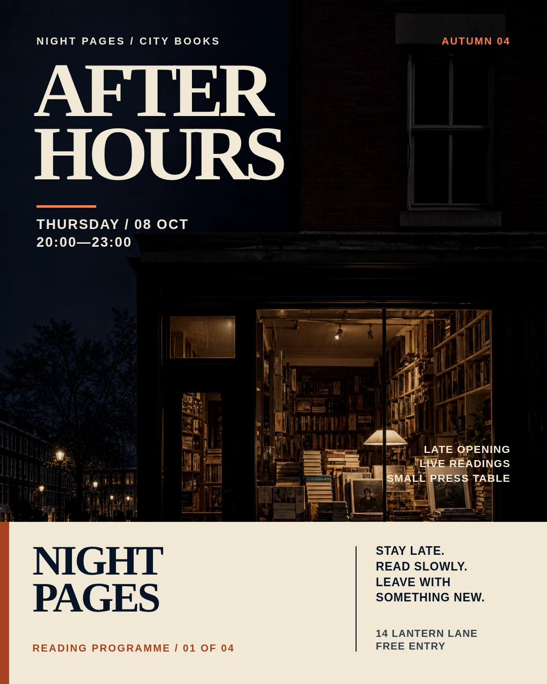 Night Pages — After Hours